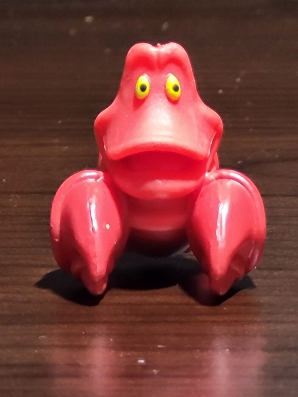 Vintage Disney The Little Mermaid Red Crab Sebastian Mini Pvc Figure Toy